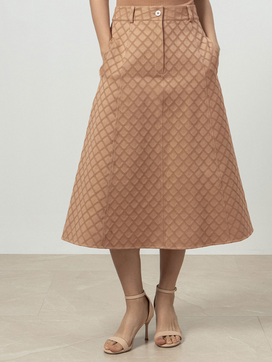 Юбка жаккардовая