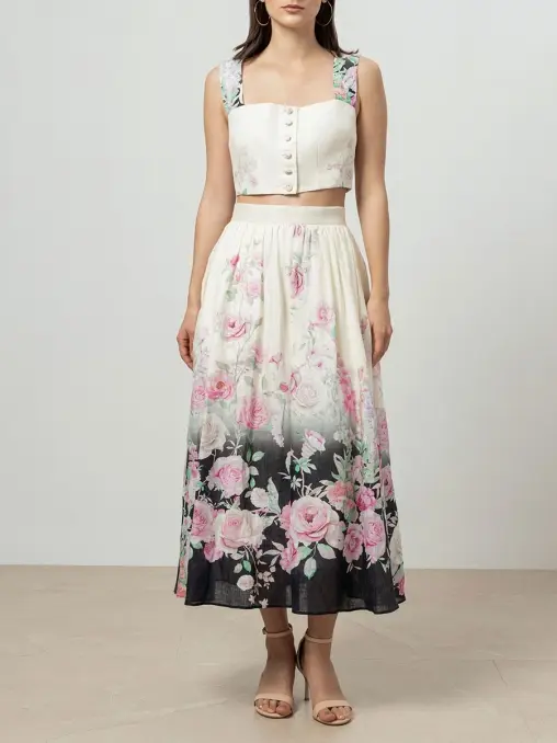 Юбка льняная IRKE