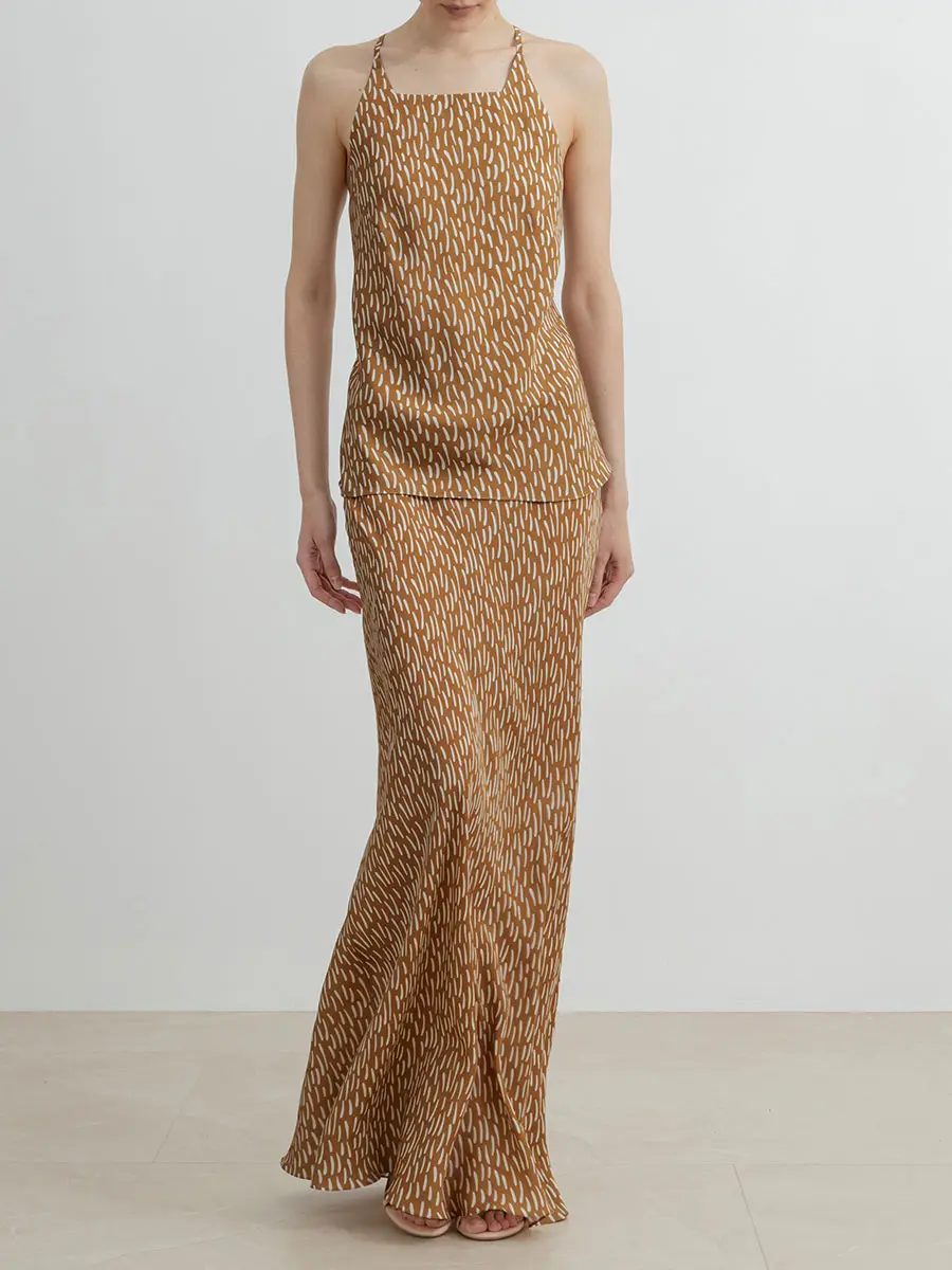 Юбка с принтом