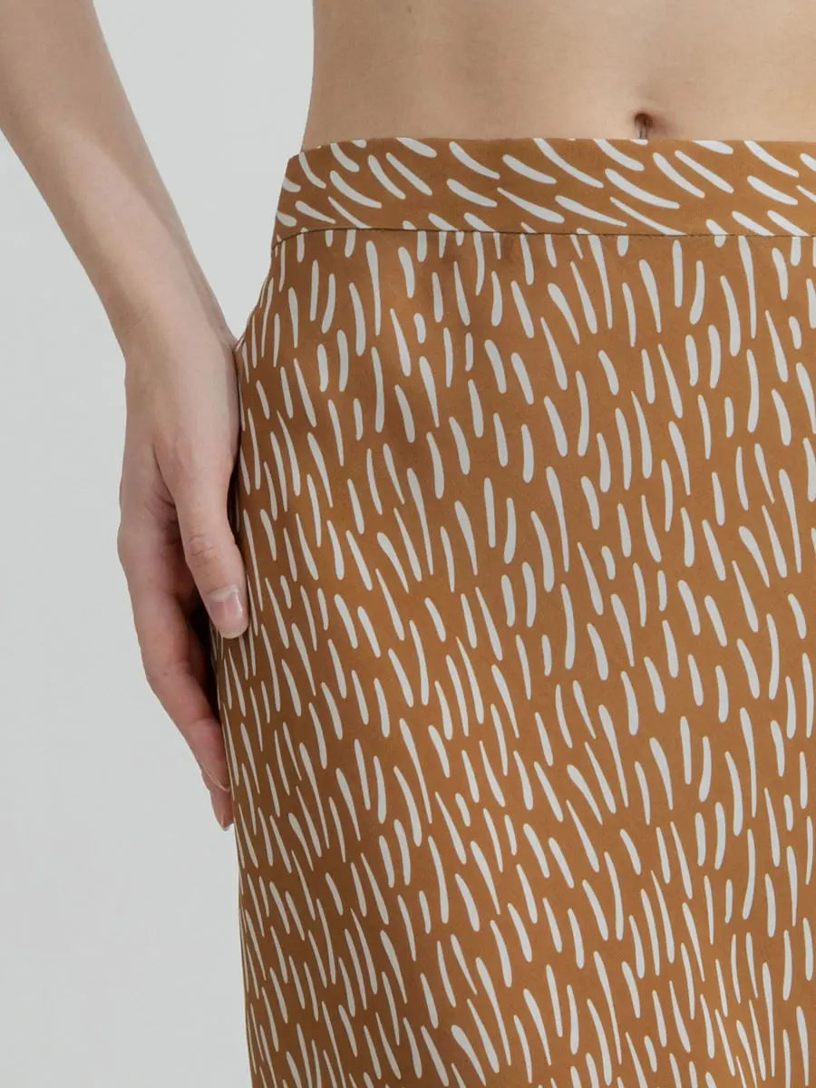 Юбка с принтом