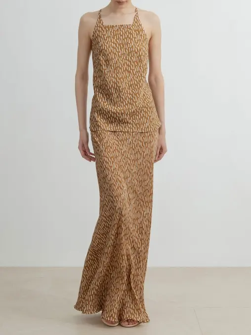 Юбка с принтом IRKE