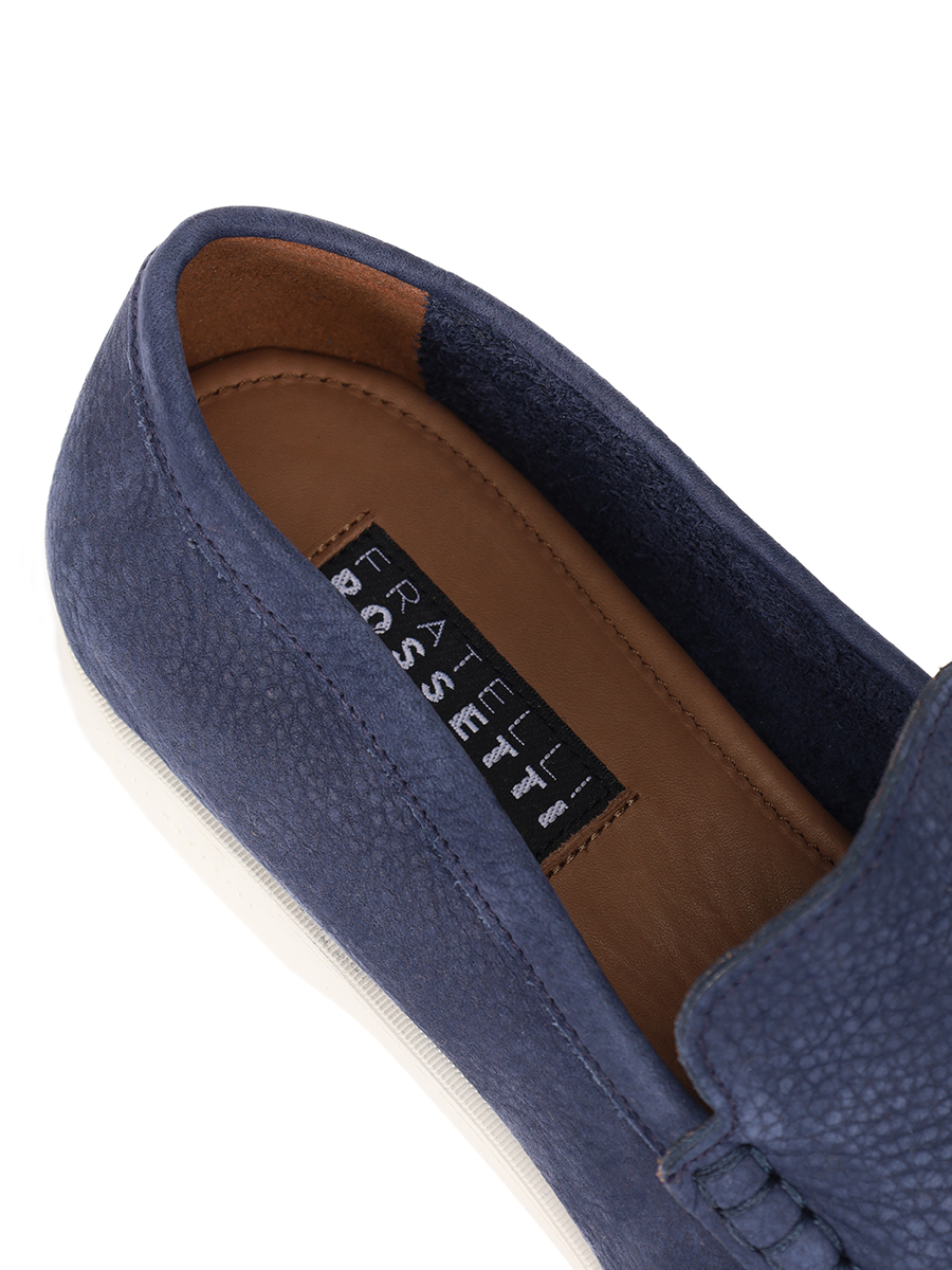 Лоферы из нубука