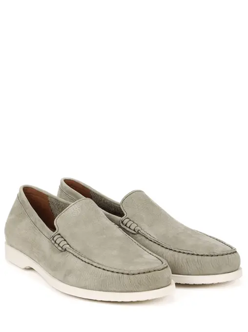 Лоферы из нубука FRATELLI ROSSETTI