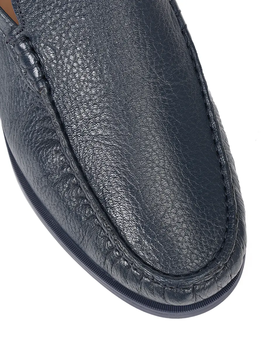 Лоферы кожаные