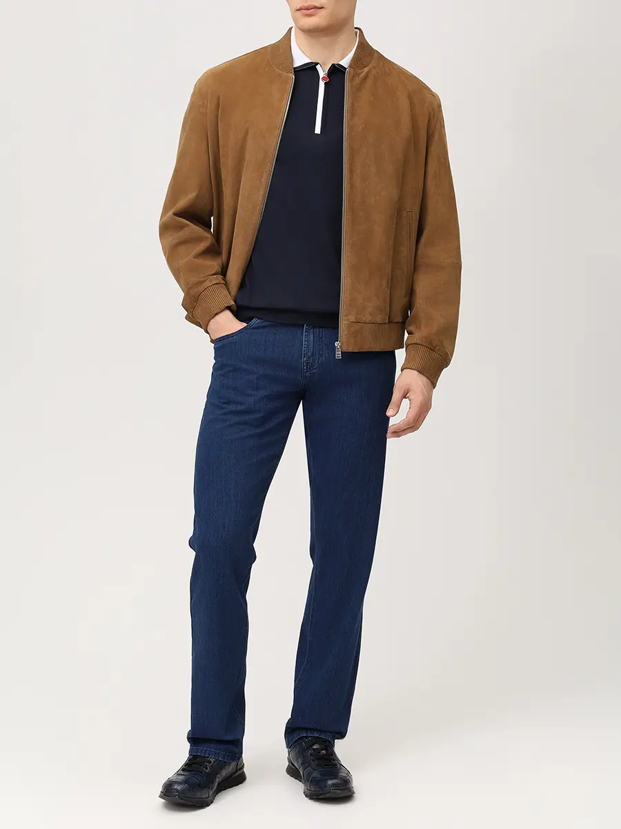 Джинсы Regular Fit хлопковые