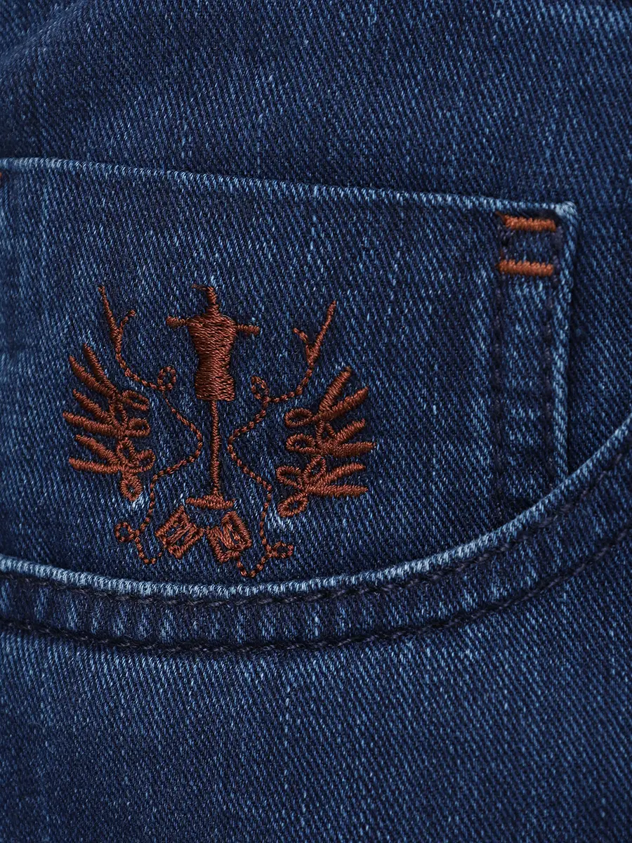 Джинсы Regular Fit хлопковые