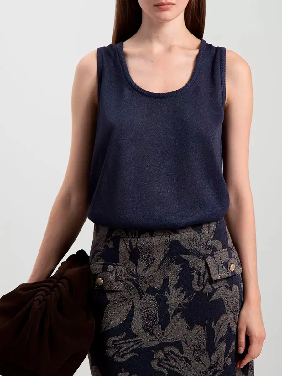 Топ из вискозы