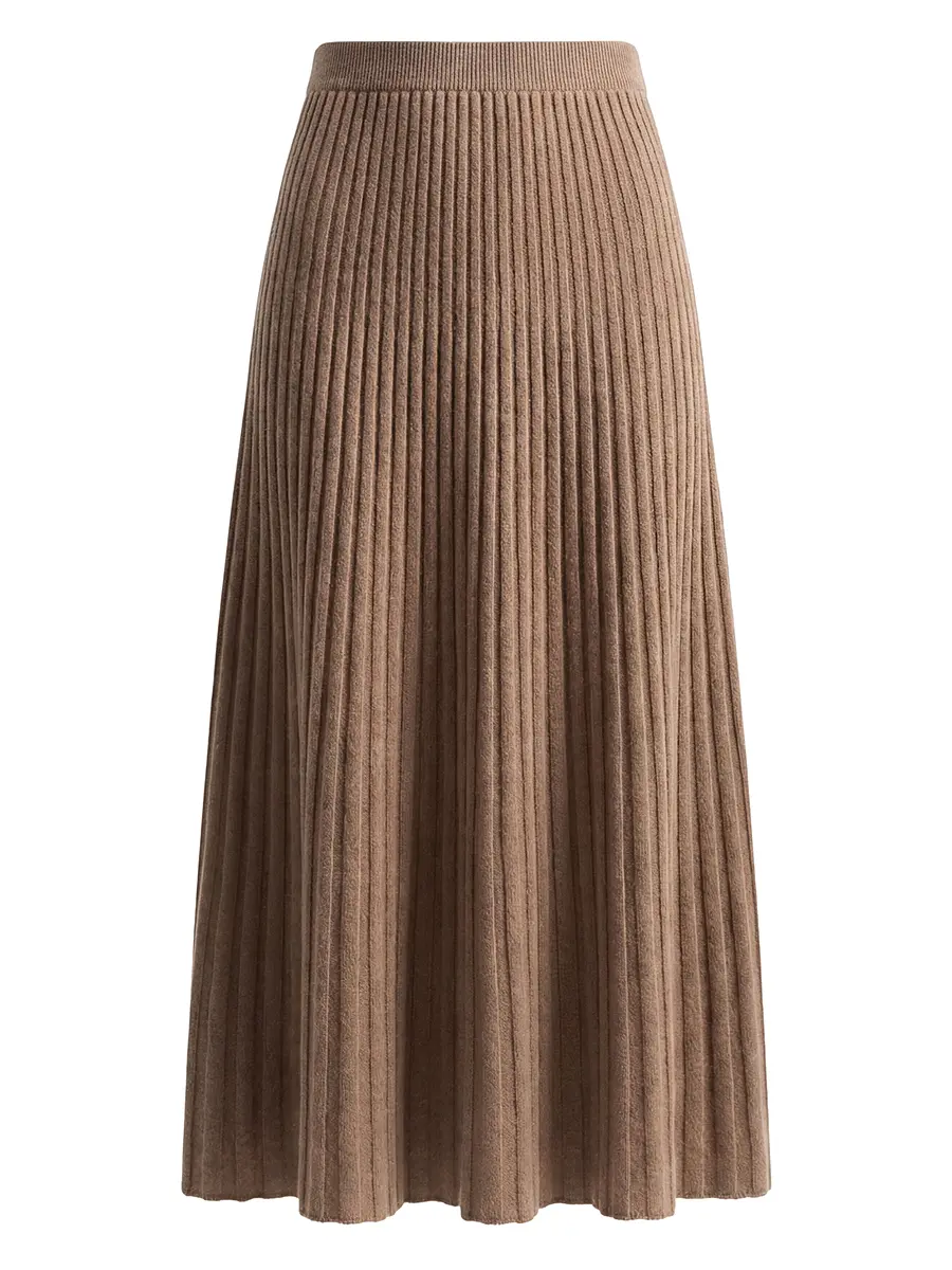 Юбка кашемировая