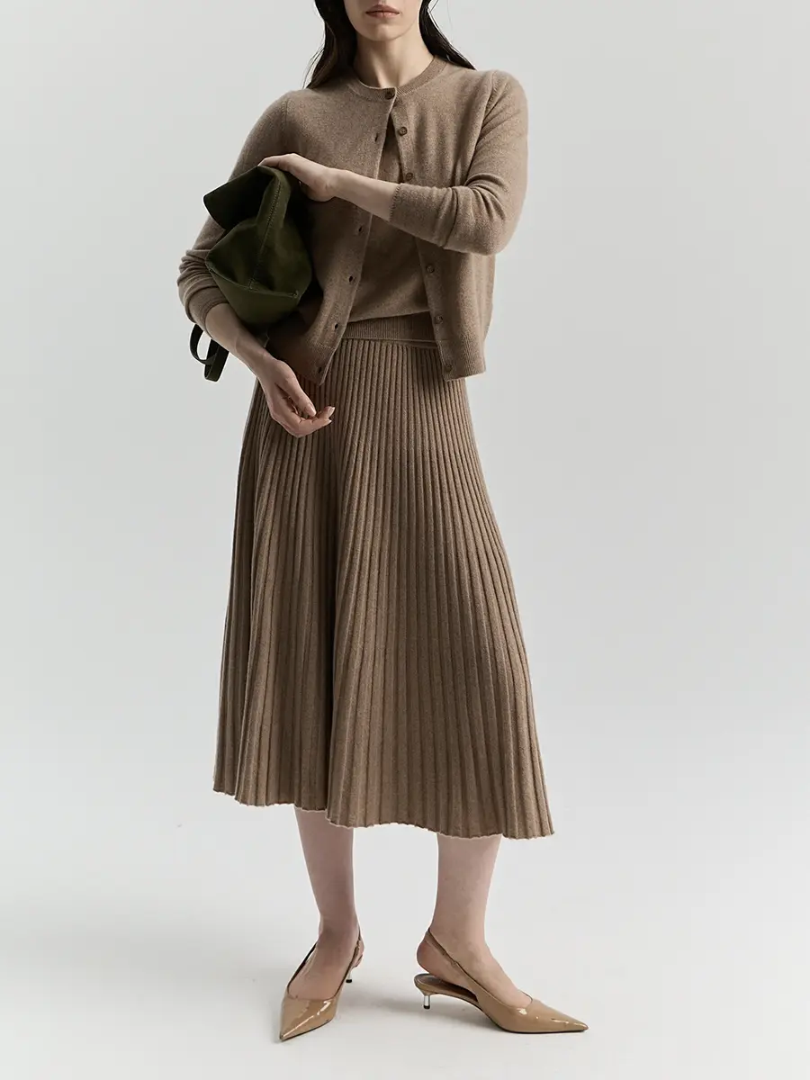 Юбка кашемировая