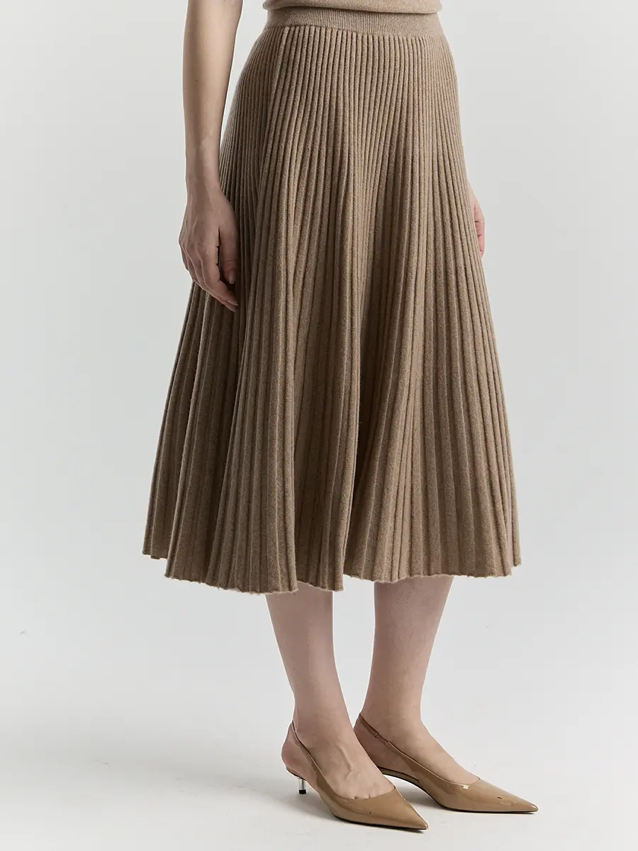 Юбка кашемировая