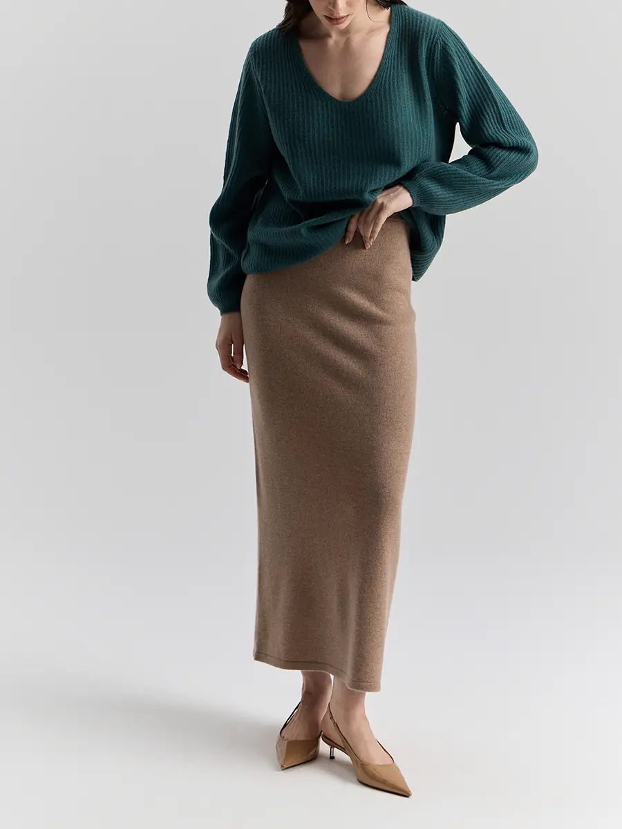 Пуловер кашемировый