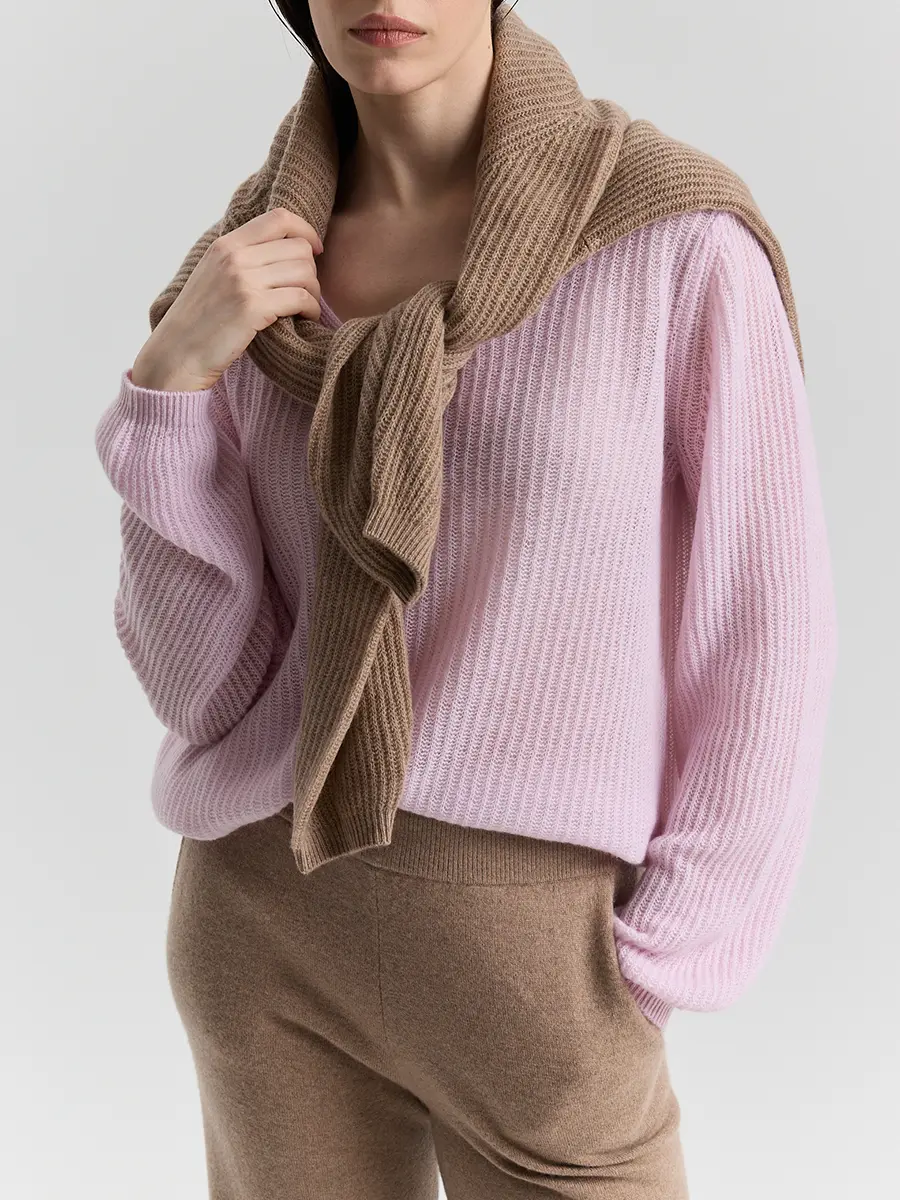 Пуловер кашемировый