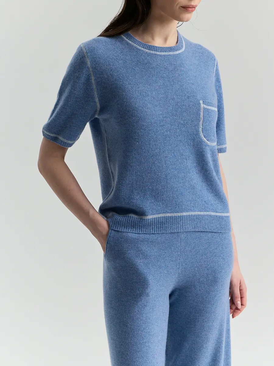 Футболка кашемировая