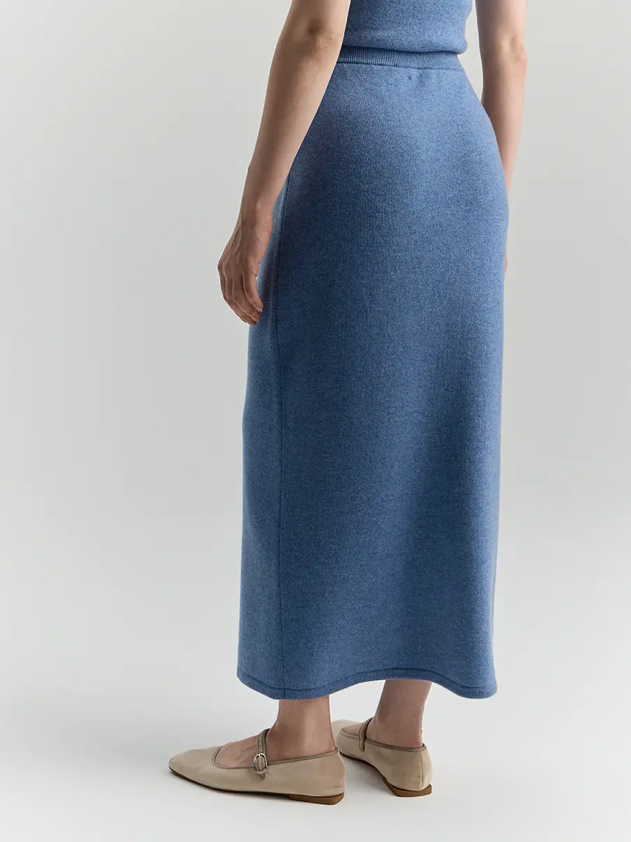 Юбка кашемировая