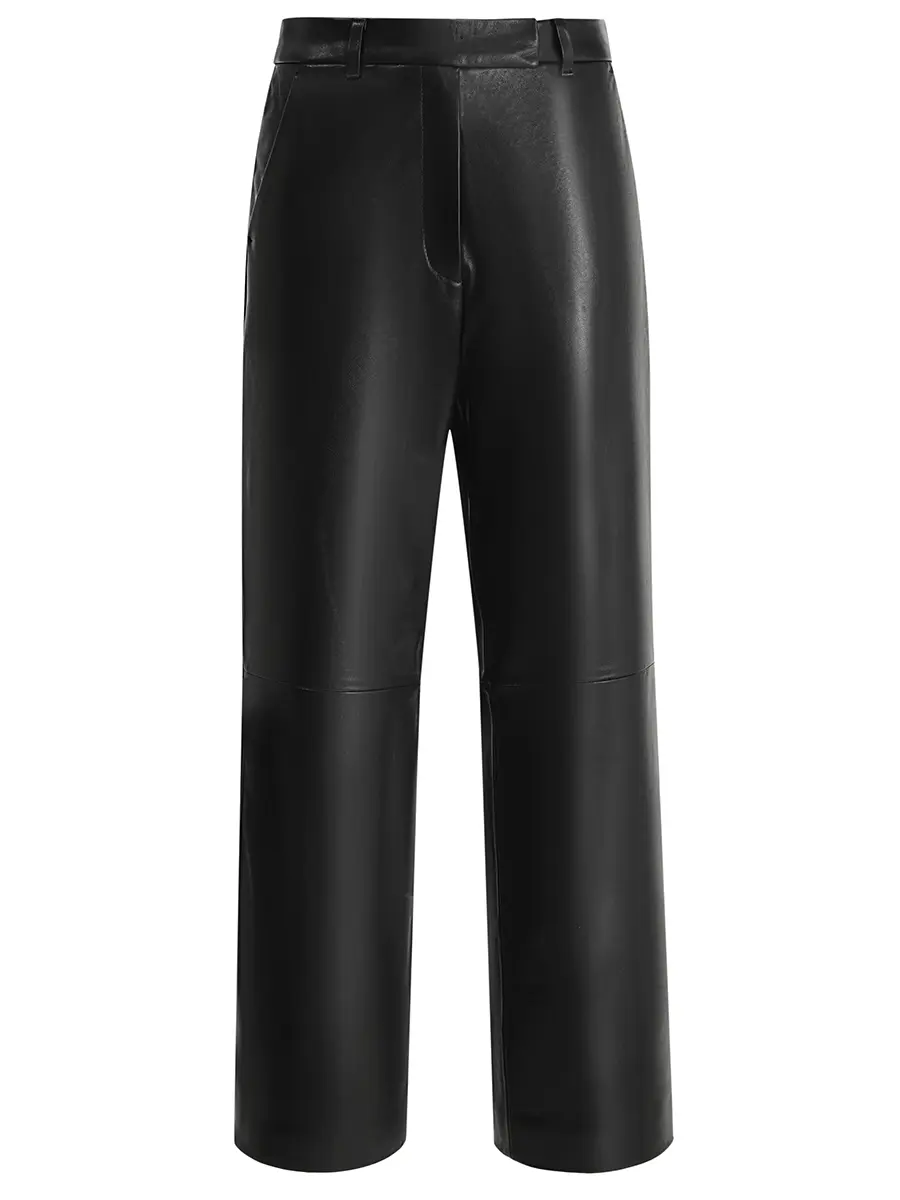 Брюки кожаные