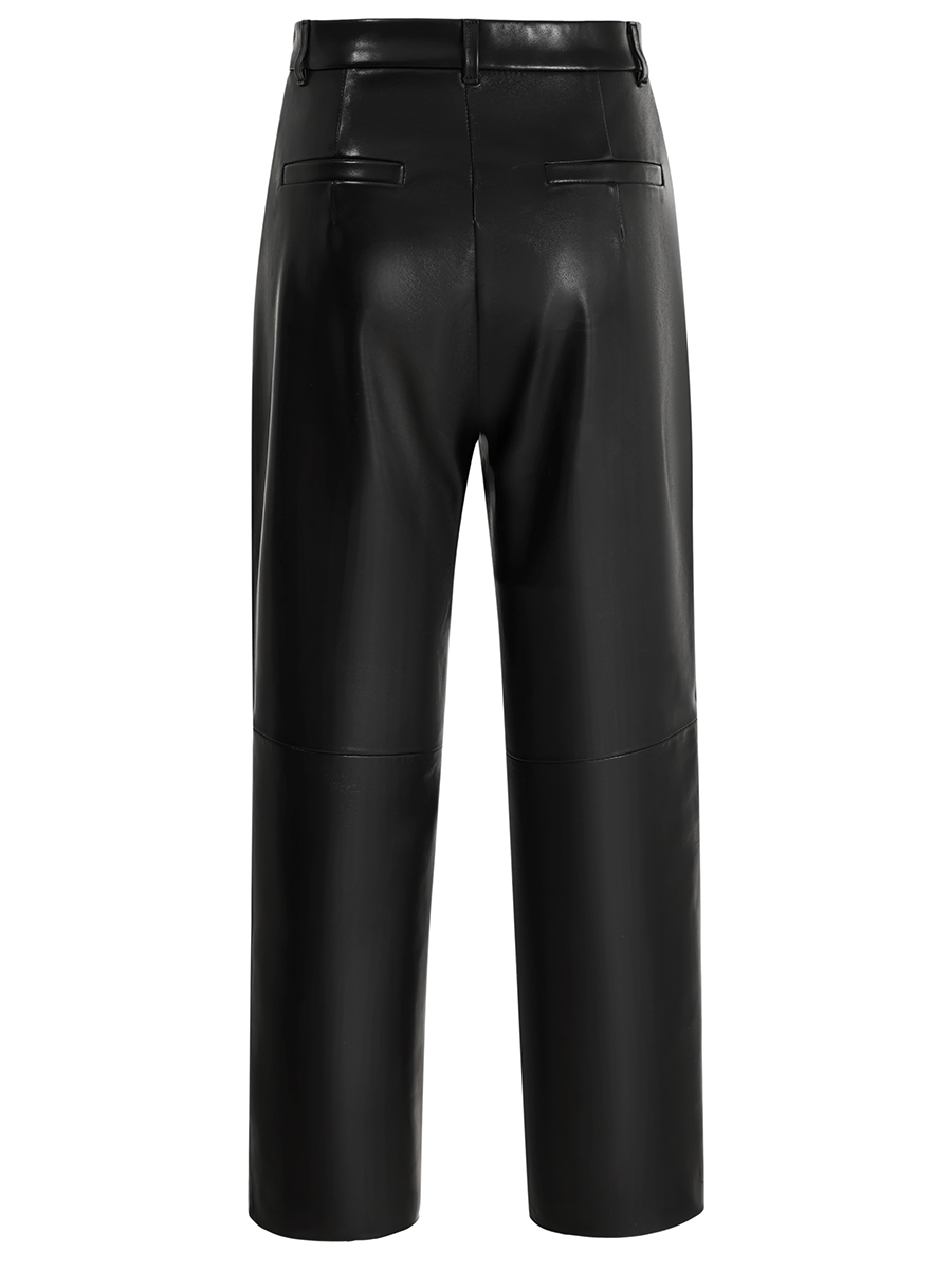 Брюки кожаные