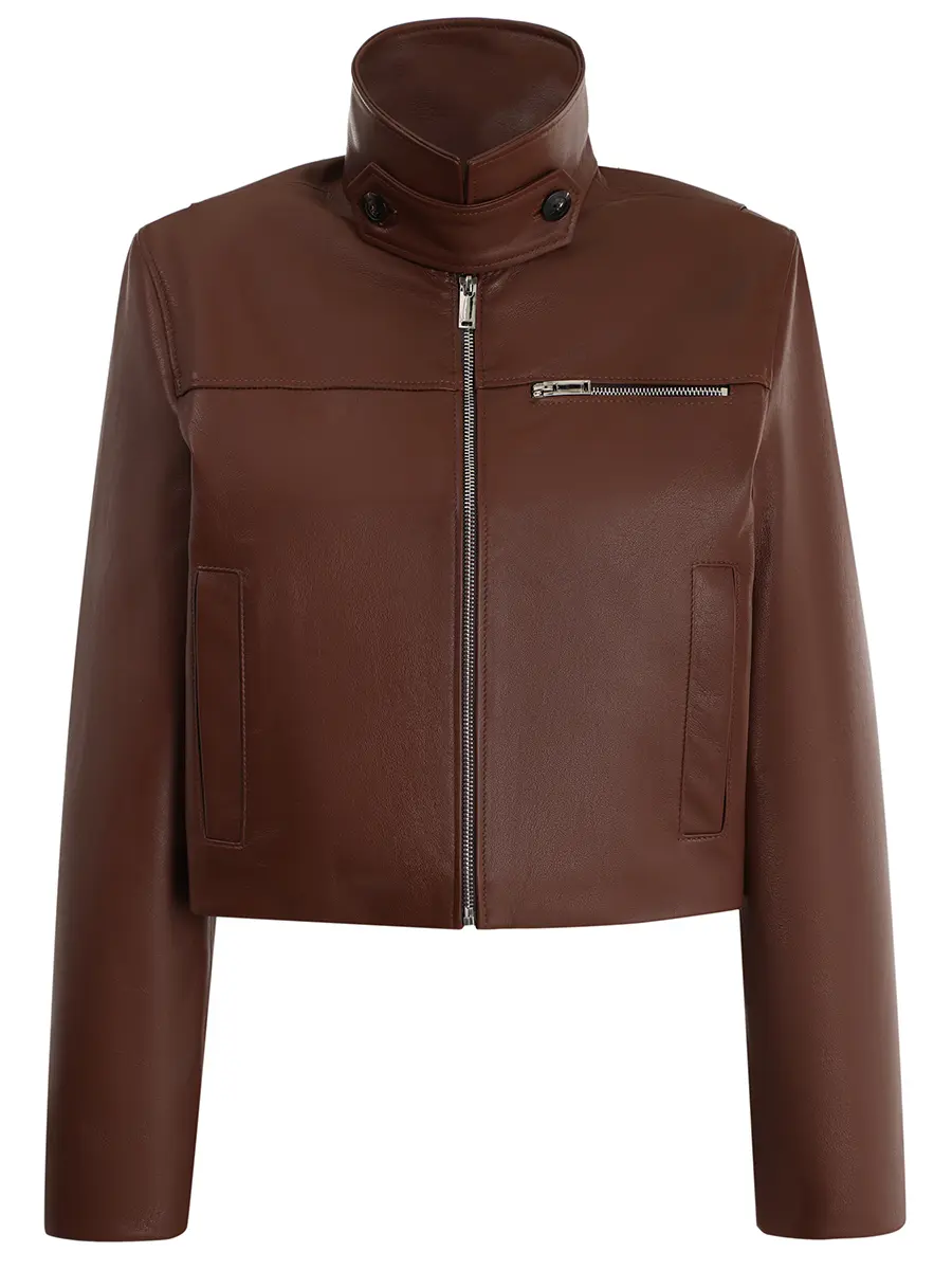 Куртка кожаная