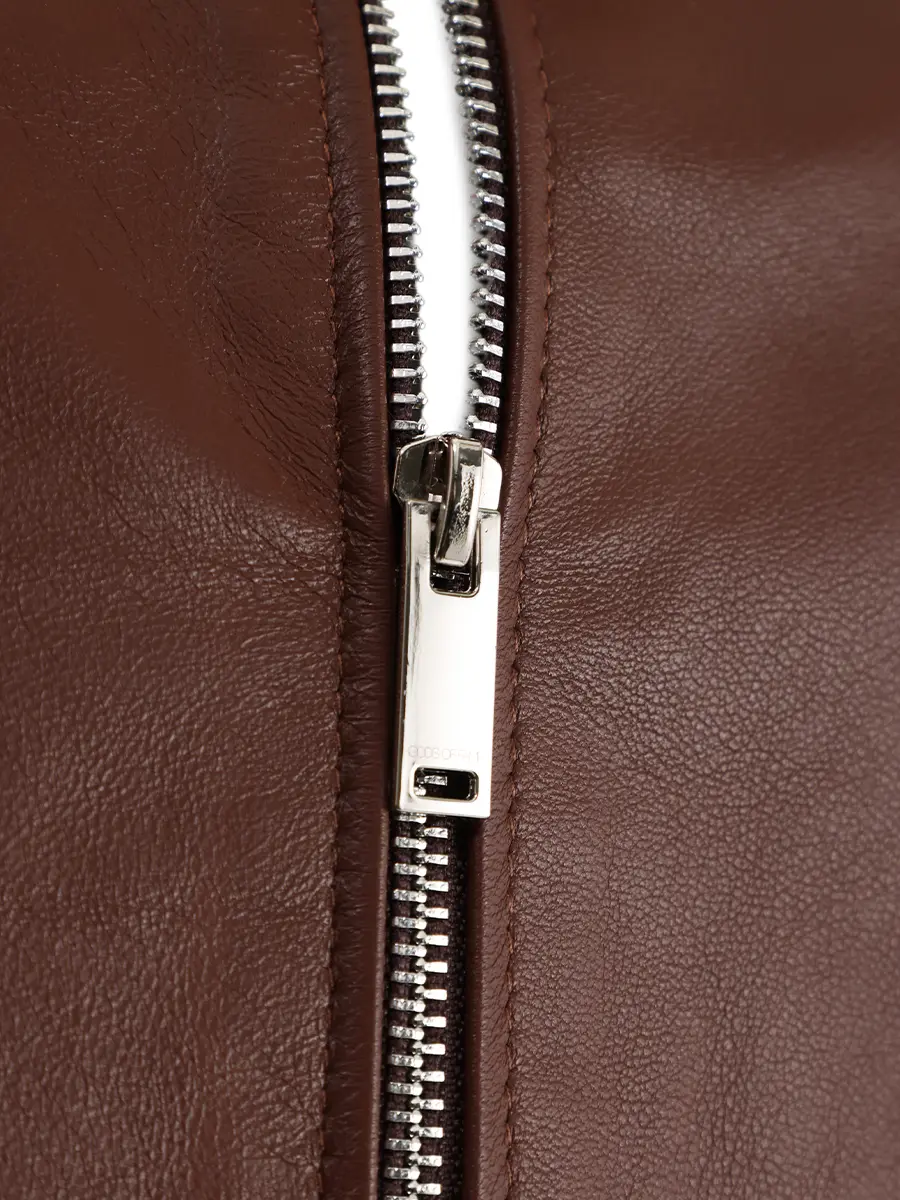 Куртка кожаная