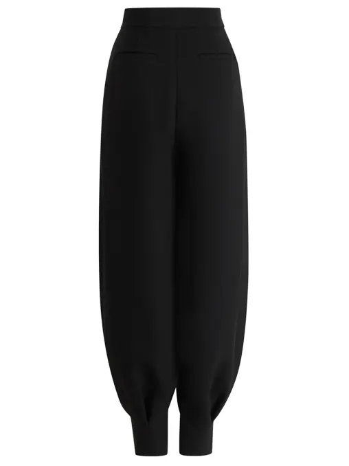 Брюки из шелка и шерсти GODS OF FAME