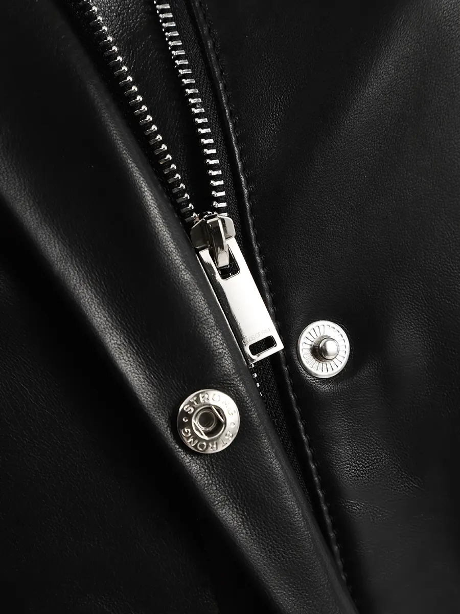 Плащ кожаный