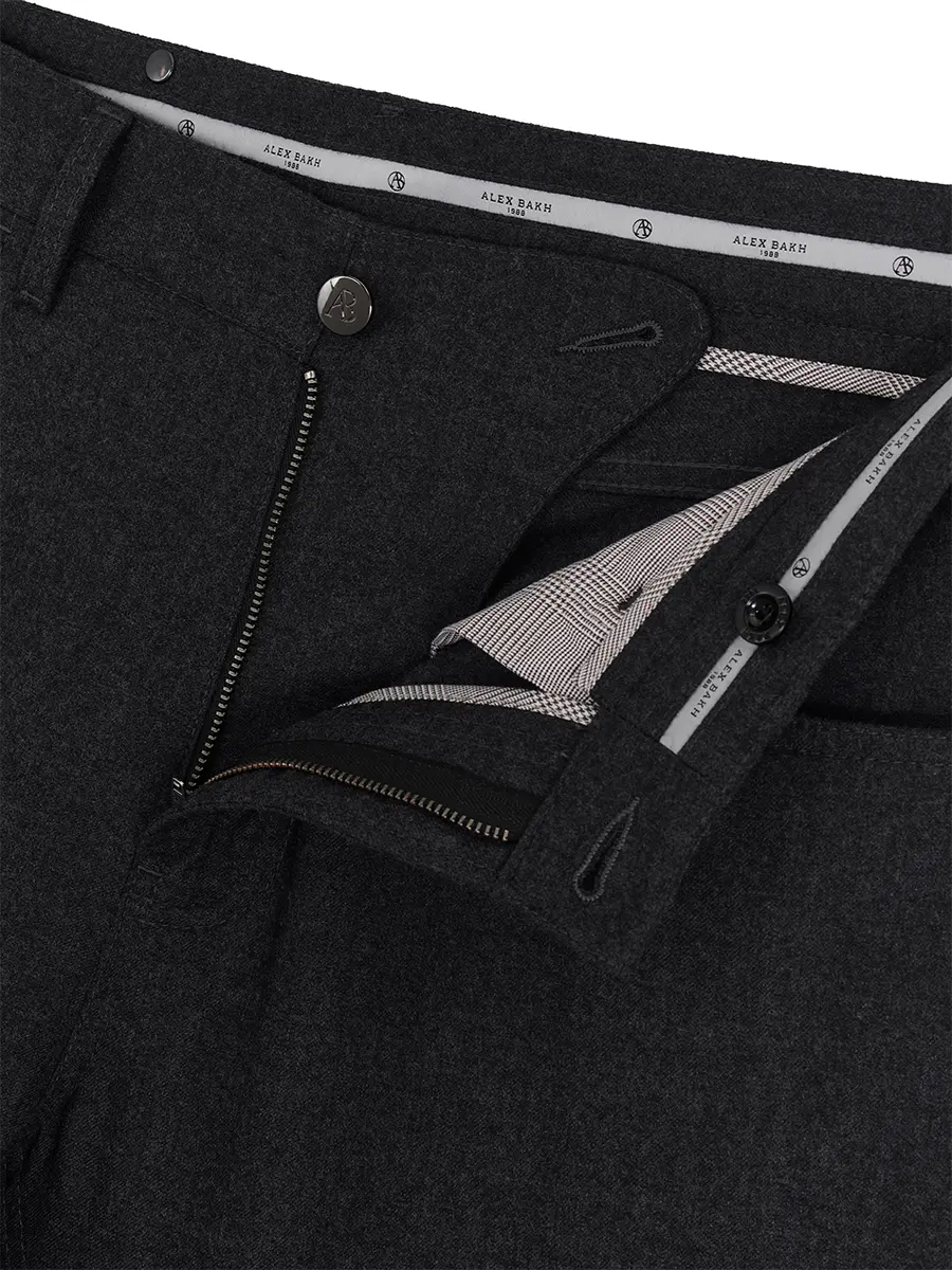 Брюки шерстяные