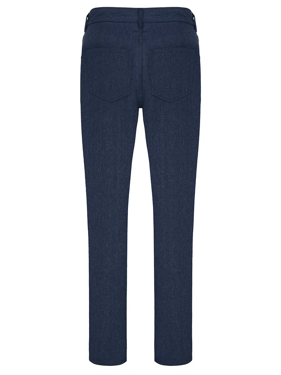 Брюки из шерсти и хлопка