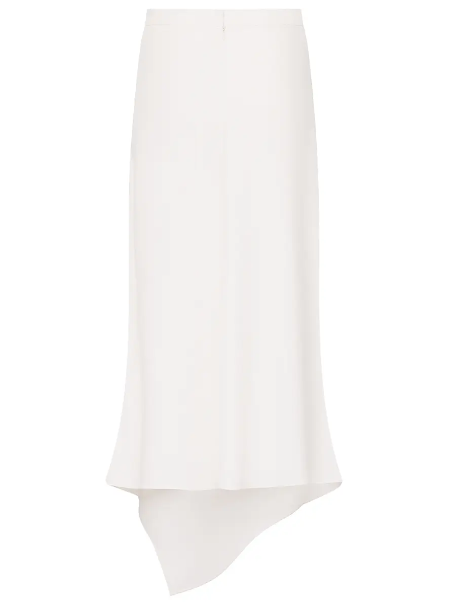 Юбка однотонная