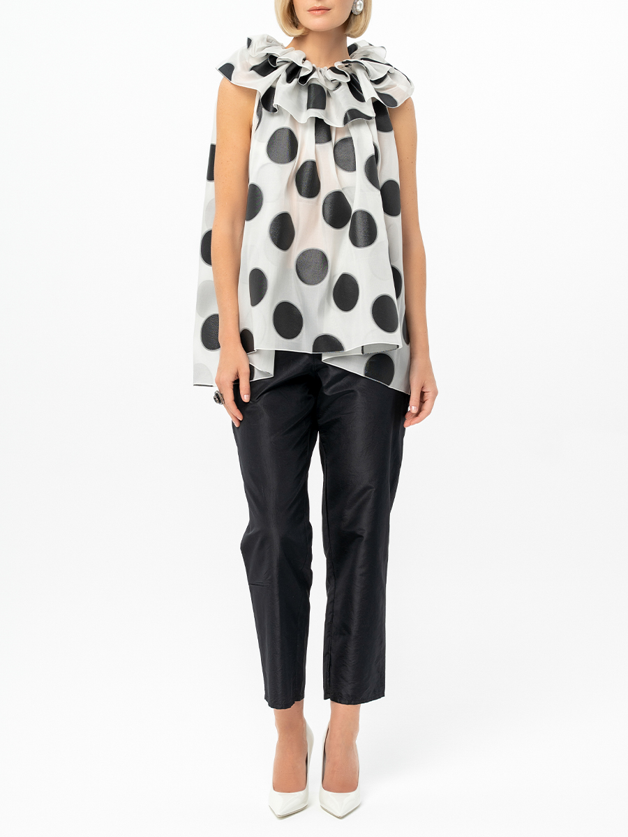 Блуза шелковая