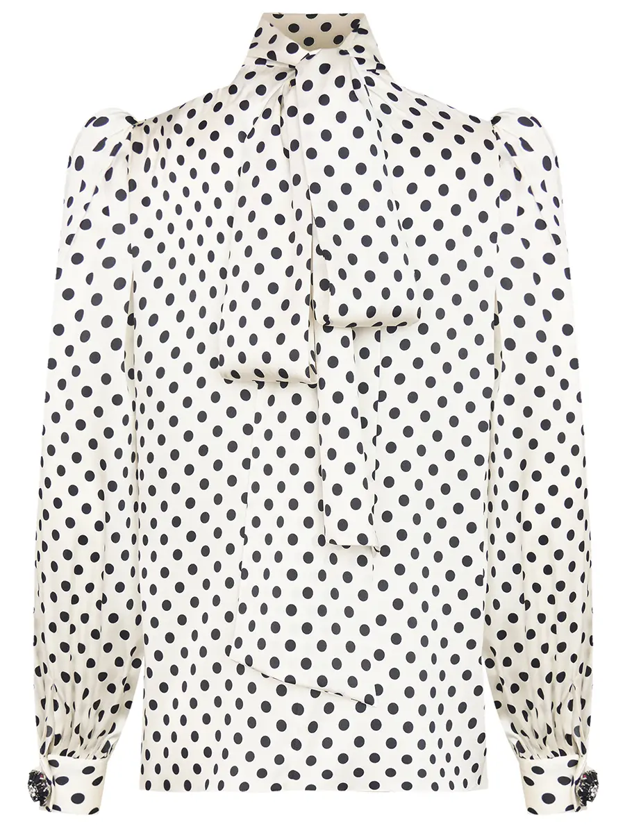 Блузка с завязками