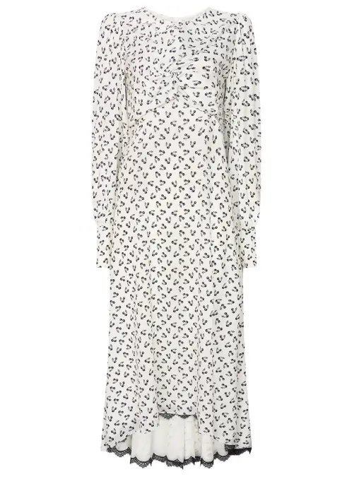 Платье «Вишенки» шелковое THE NAMES