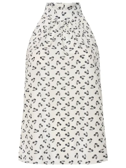 Топ «Вишенки» шелковый THE NAMES