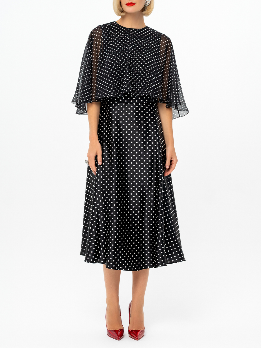 Платье шелковое