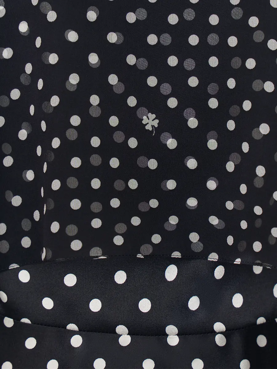 Платье шелковое