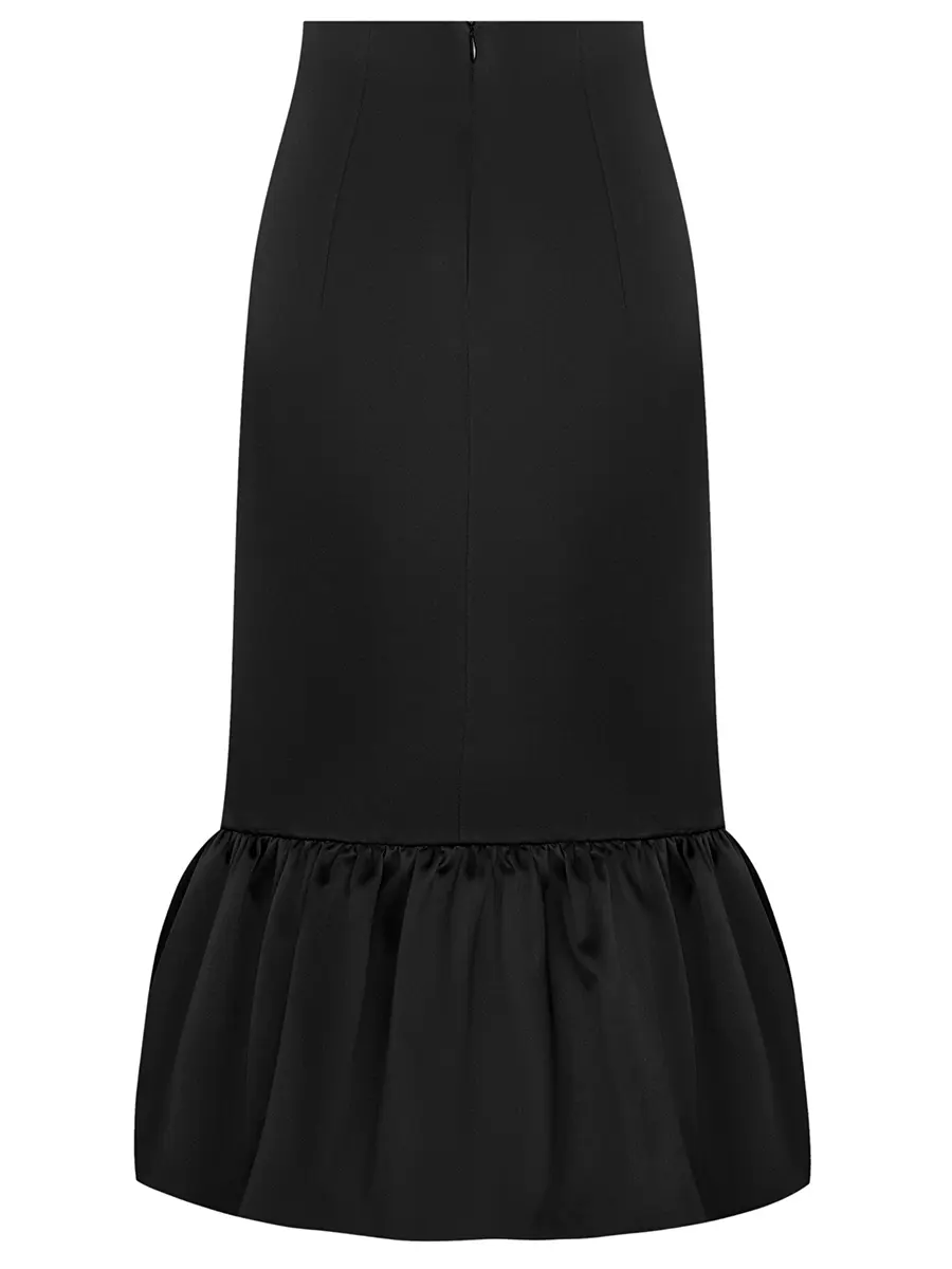 Юбка шелковая