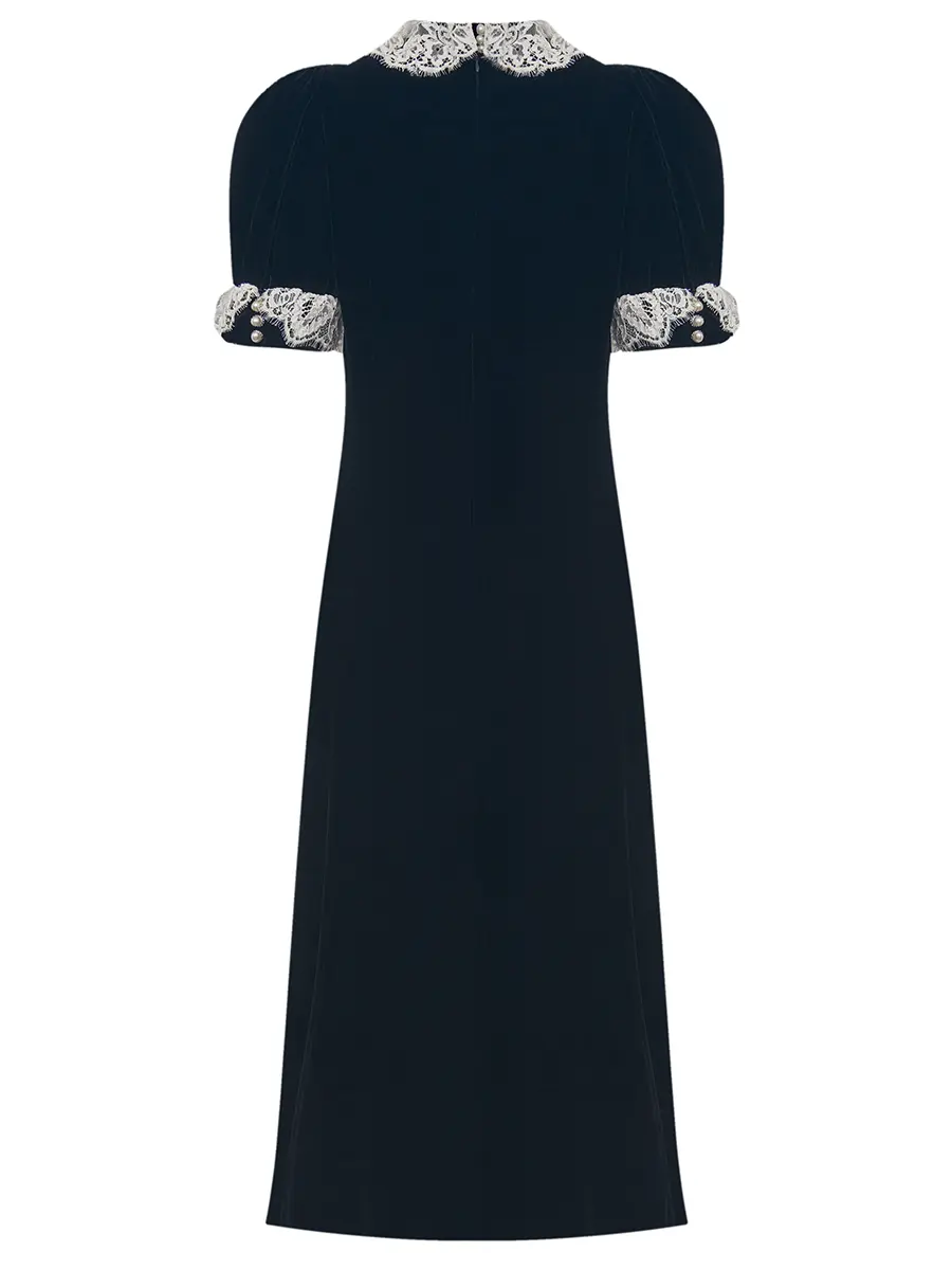 Платье бархатное