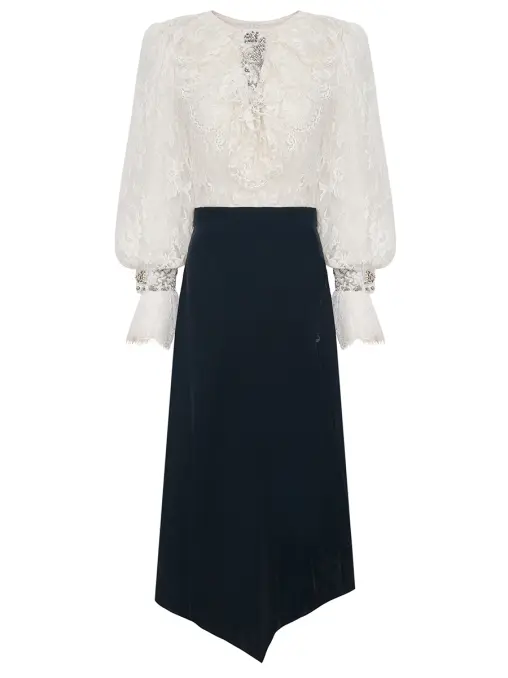 Платье с кружевом THE NAMES