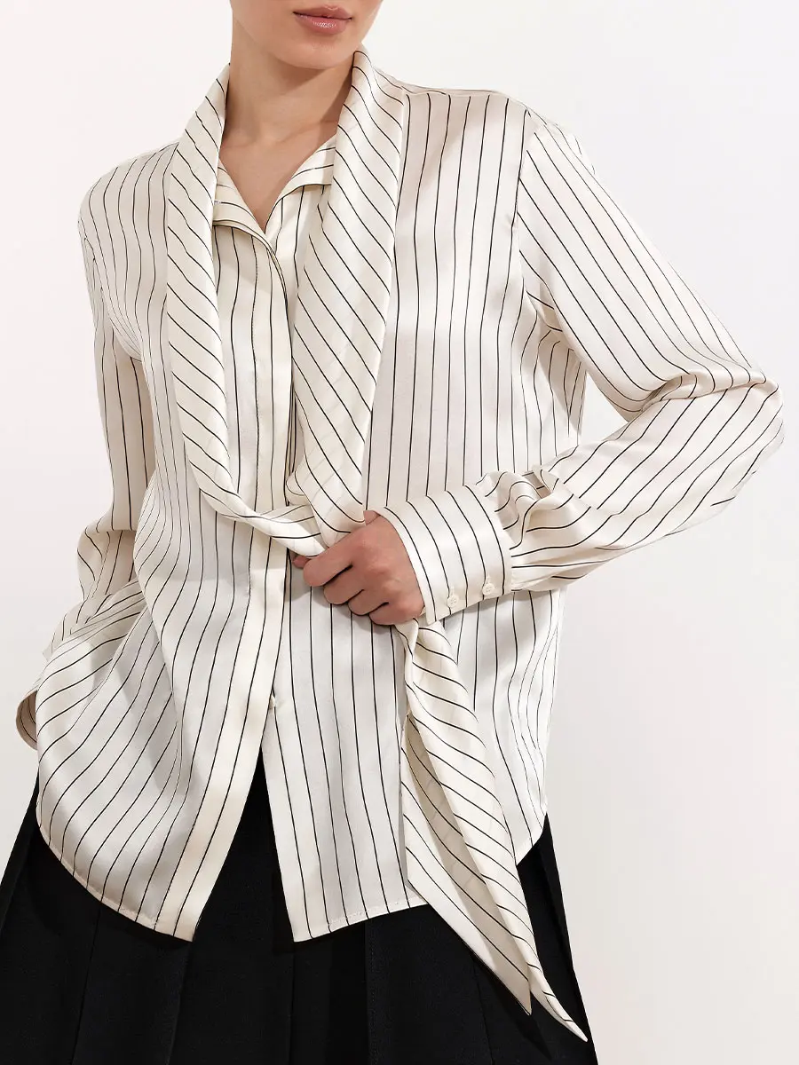 Блуза шелковая