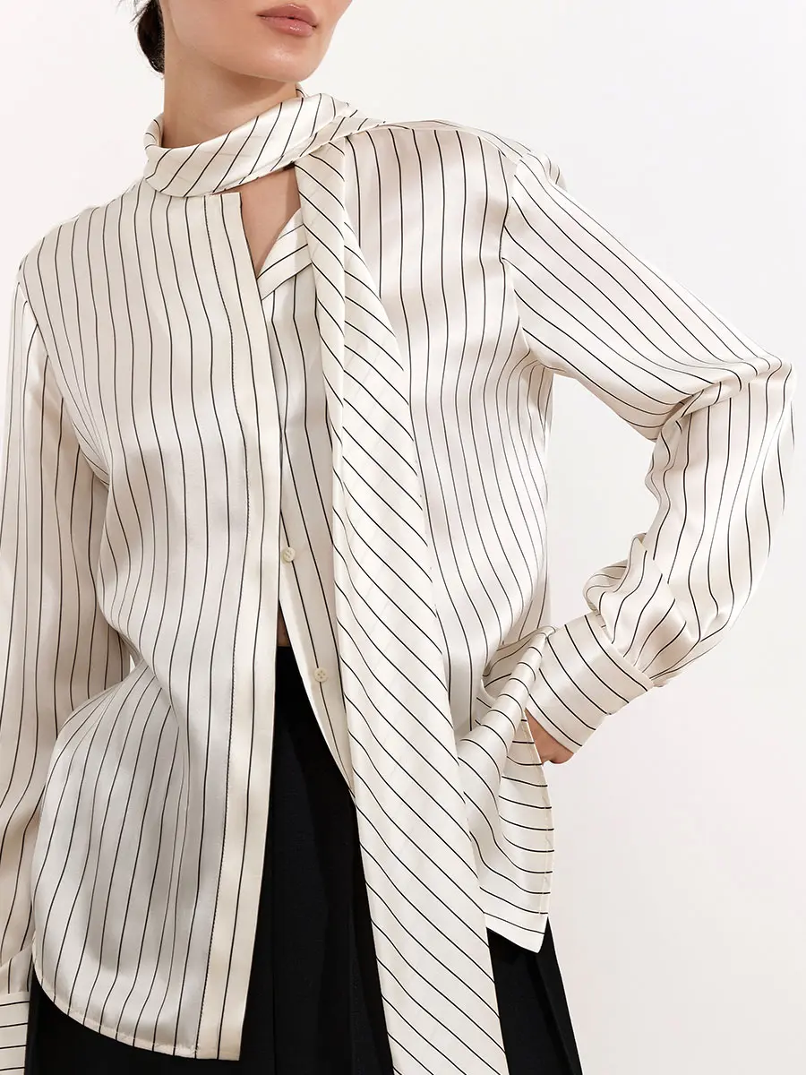 Блуза шелковая