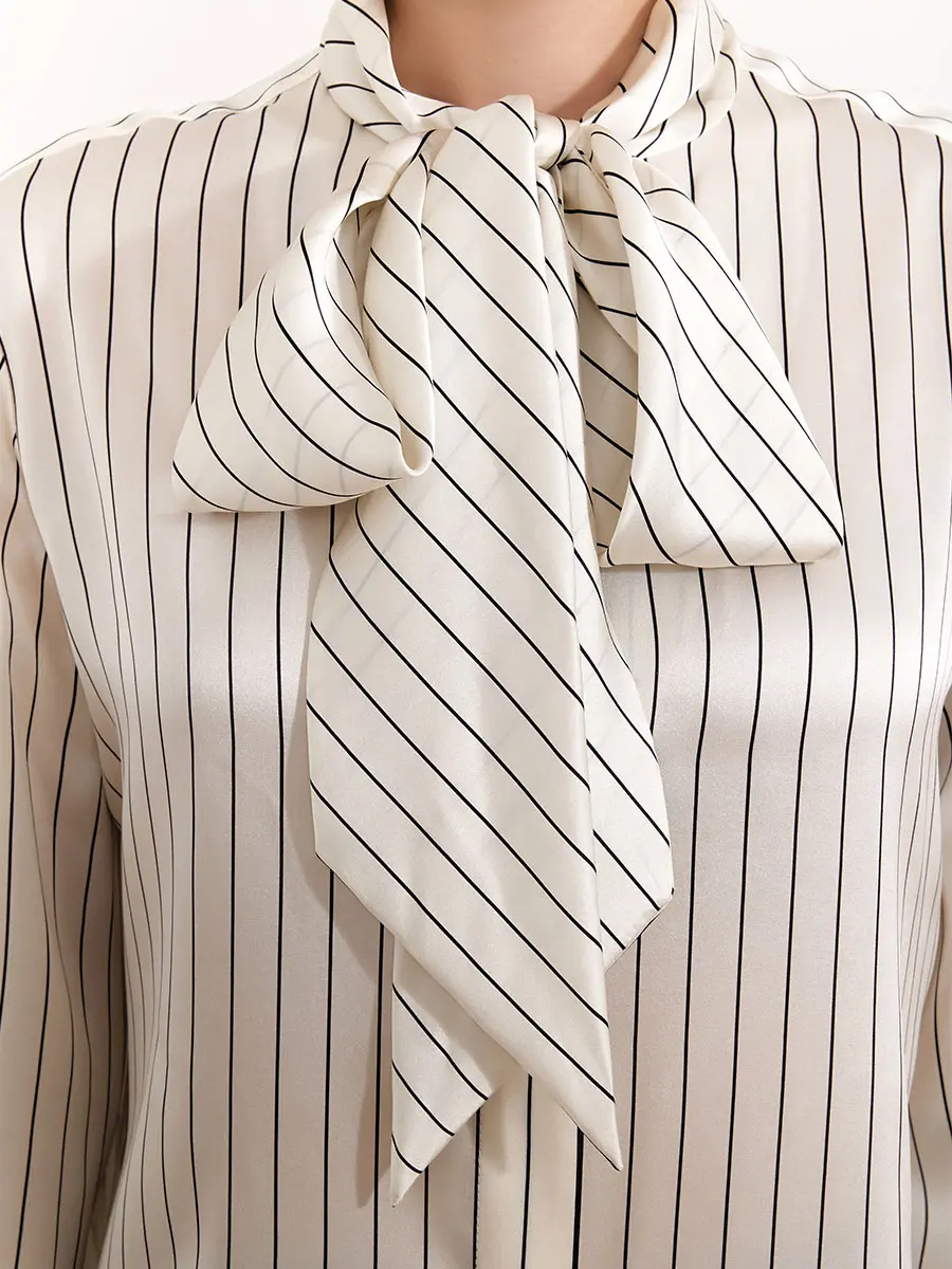 Блуза шелковая