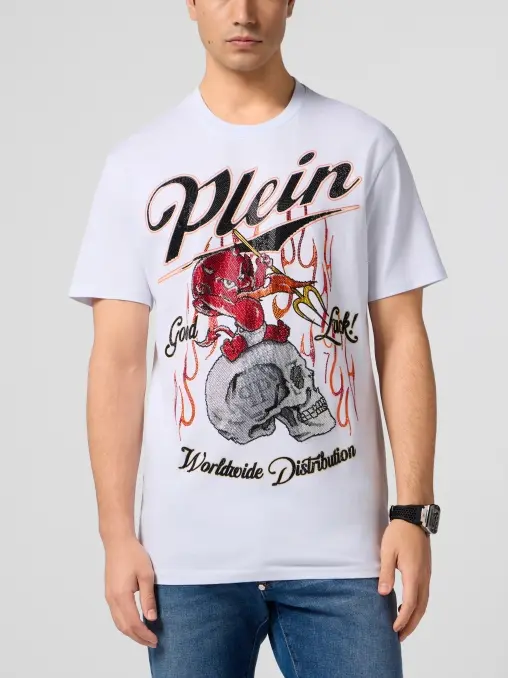 Футболка хлопковая PHILIPP PLEIN