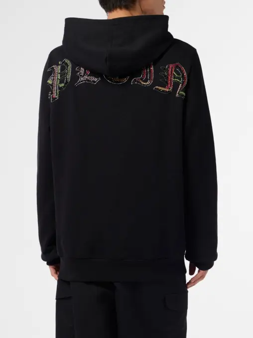 Худи хлопковое PHILIPP PLEIN