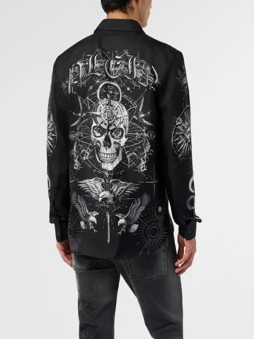 Рубашка шелковая PHILIPP PLEIN