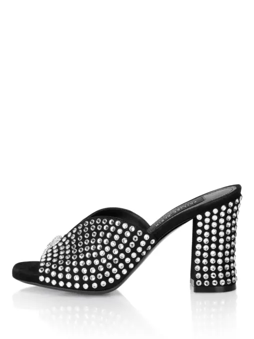 Мюли со стразами PHILIPP PLEIN