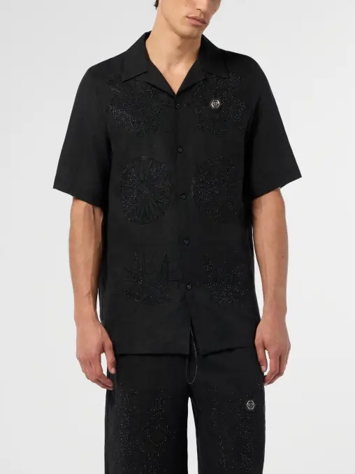 Рубашка льняная PHILIPP PLEIN