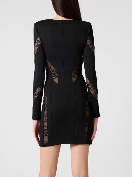 Платье с кружевом PHILIPP PLEIN