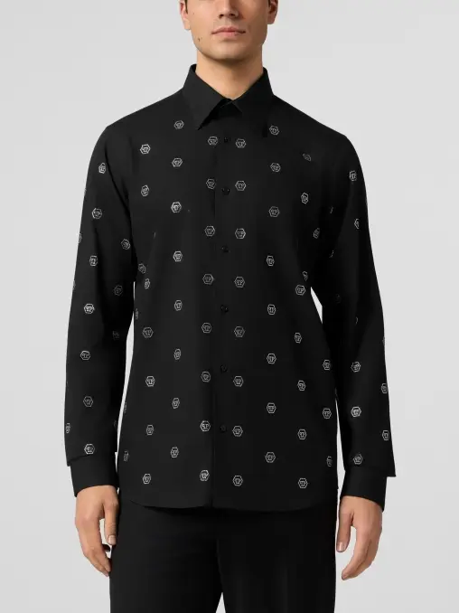 Рубашка хлопковая PHILIPP PLEIN