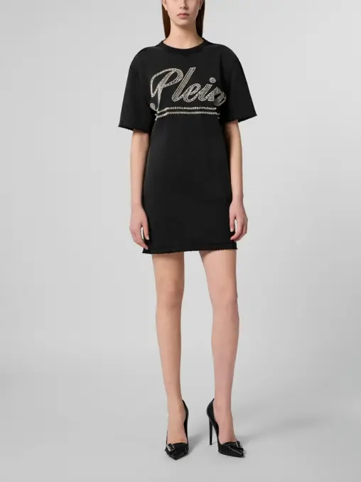 Платье-футболка хлопковое PHILIPP PLEIN