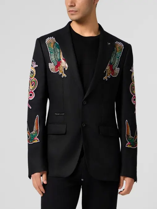 Пиджак льняной PHILIPP PLEIN