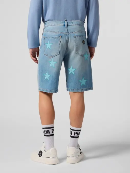 Шорты джинсовые PHILIPP PLEIN