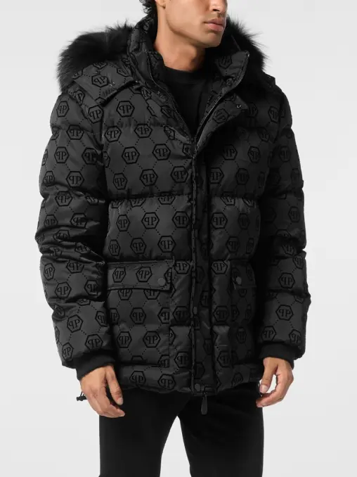 Пуховик стеганый PHILIPP PLEIN